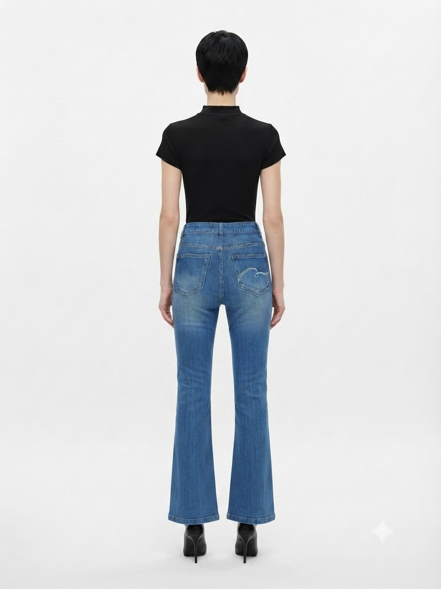 2160BB Ava Essential Mock Neck Knit Top