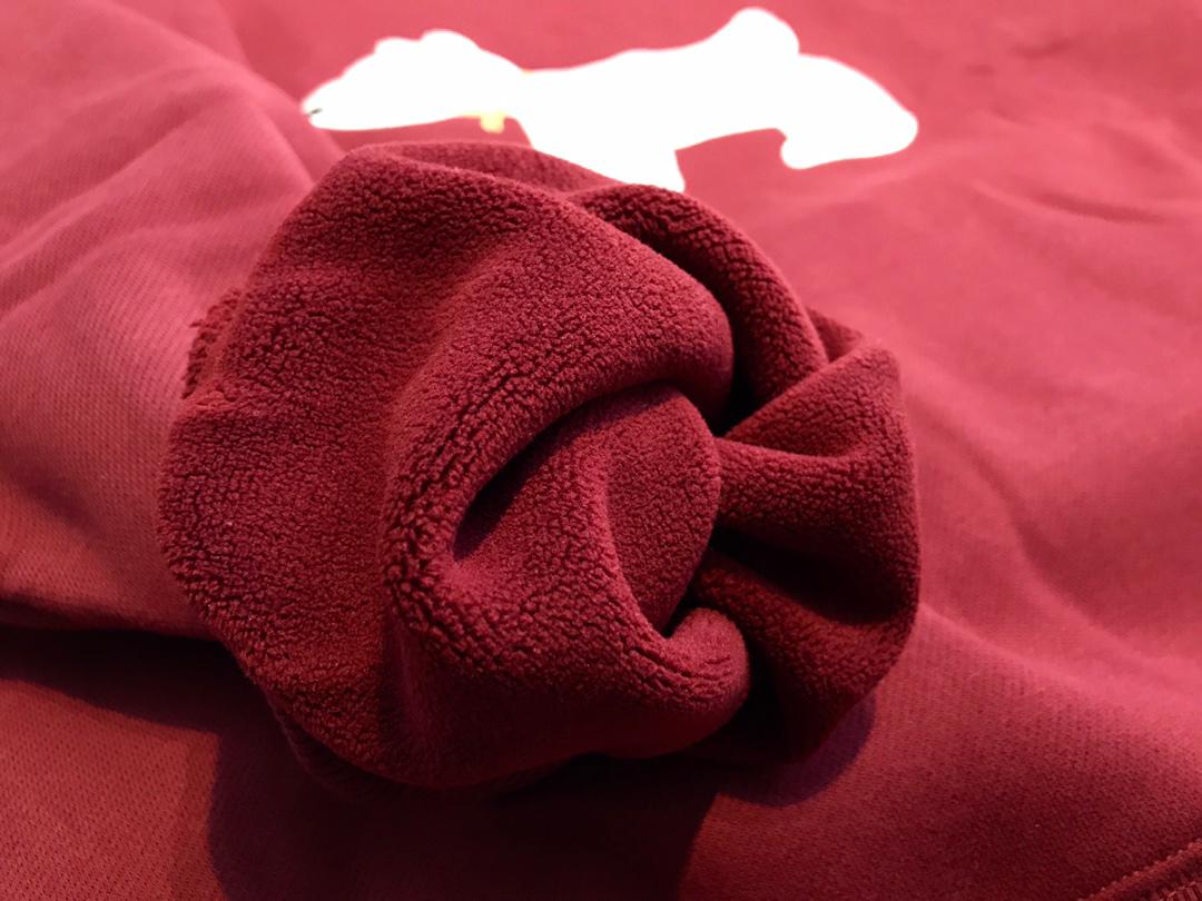 雪瑞納貼布金線刺繡小狗狗加絨衛衣 