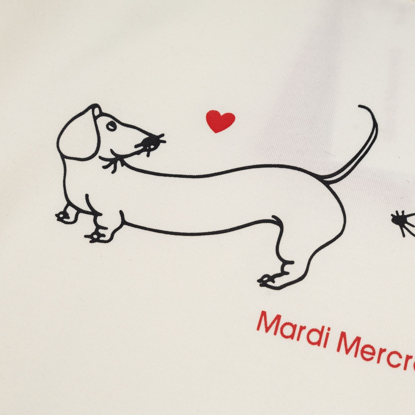 Mardi Mercredi Ddanji Twin Dachshund Graphic Tee