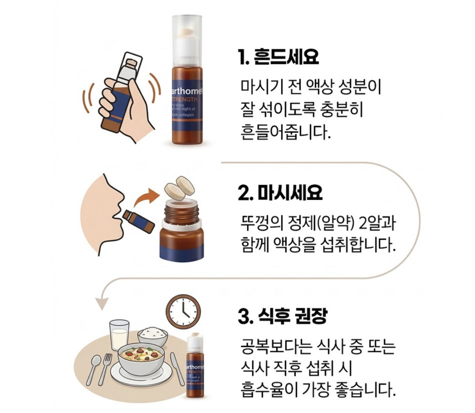 韓國直送 Orthomol Immun 奧適寶 綜合免疫力維生素 補給飲 14入 / 盒