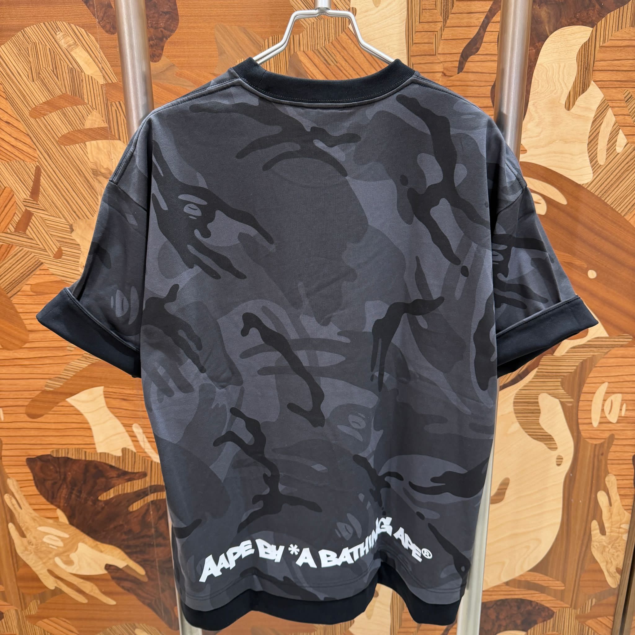 AAPE Relaxed fit Camo logo tee (1877) 寬鬆版