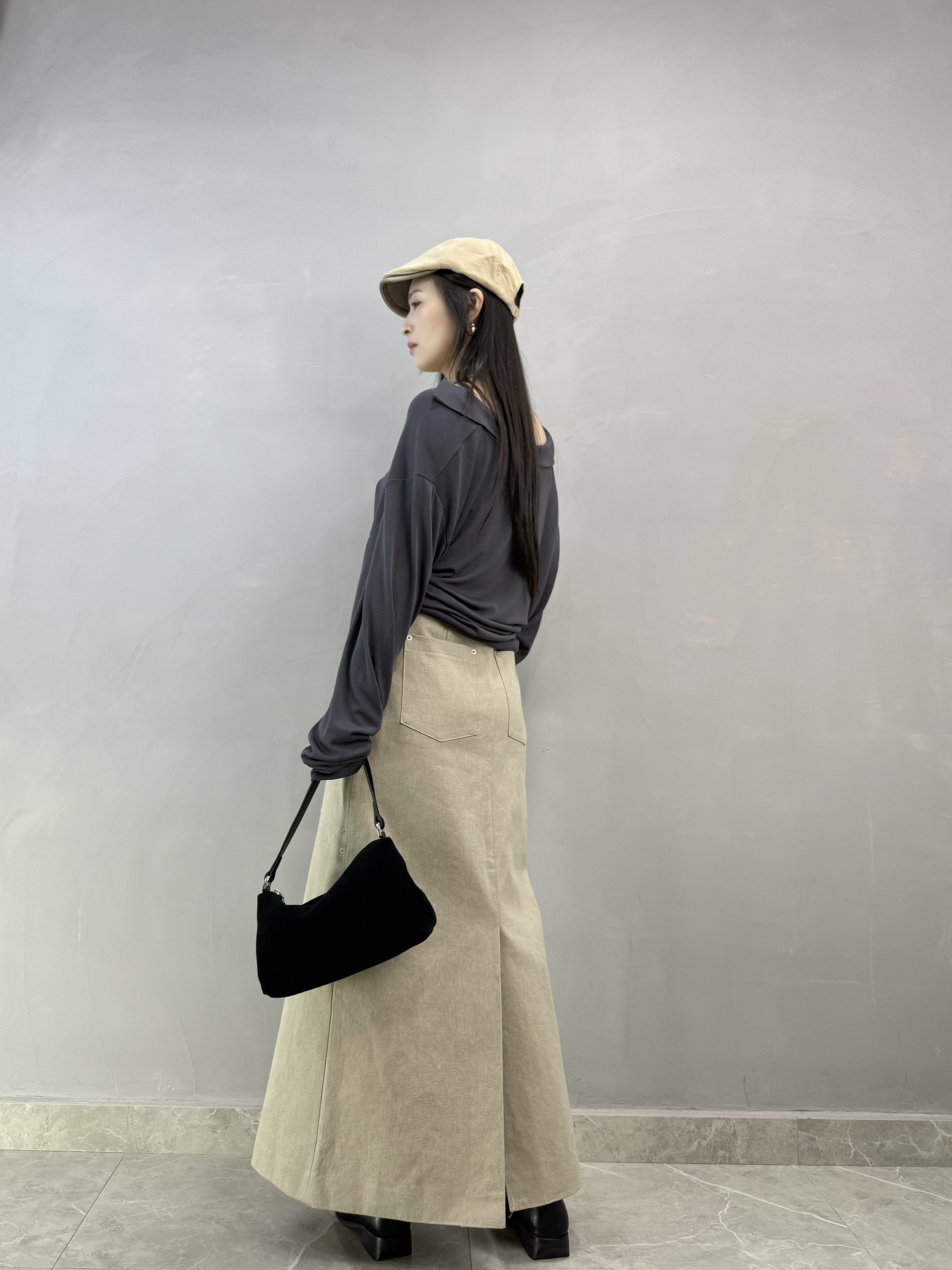 I09 掛頸bra-top+反領top set