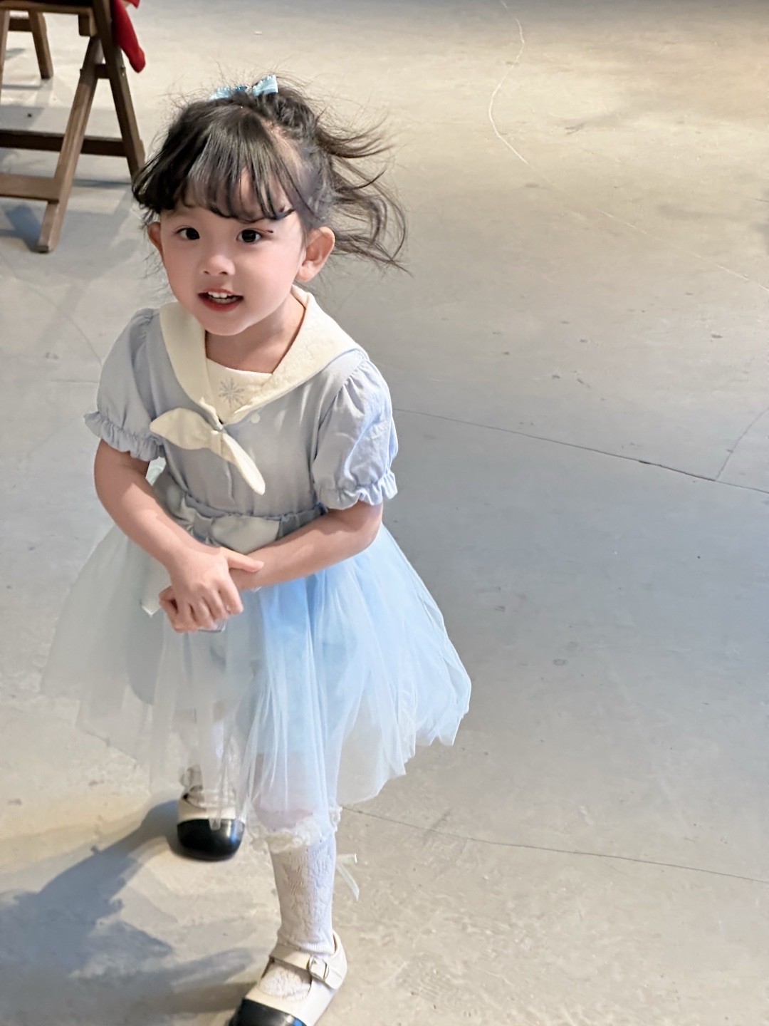 A0163 灰姑娘公主娃娃領套裝