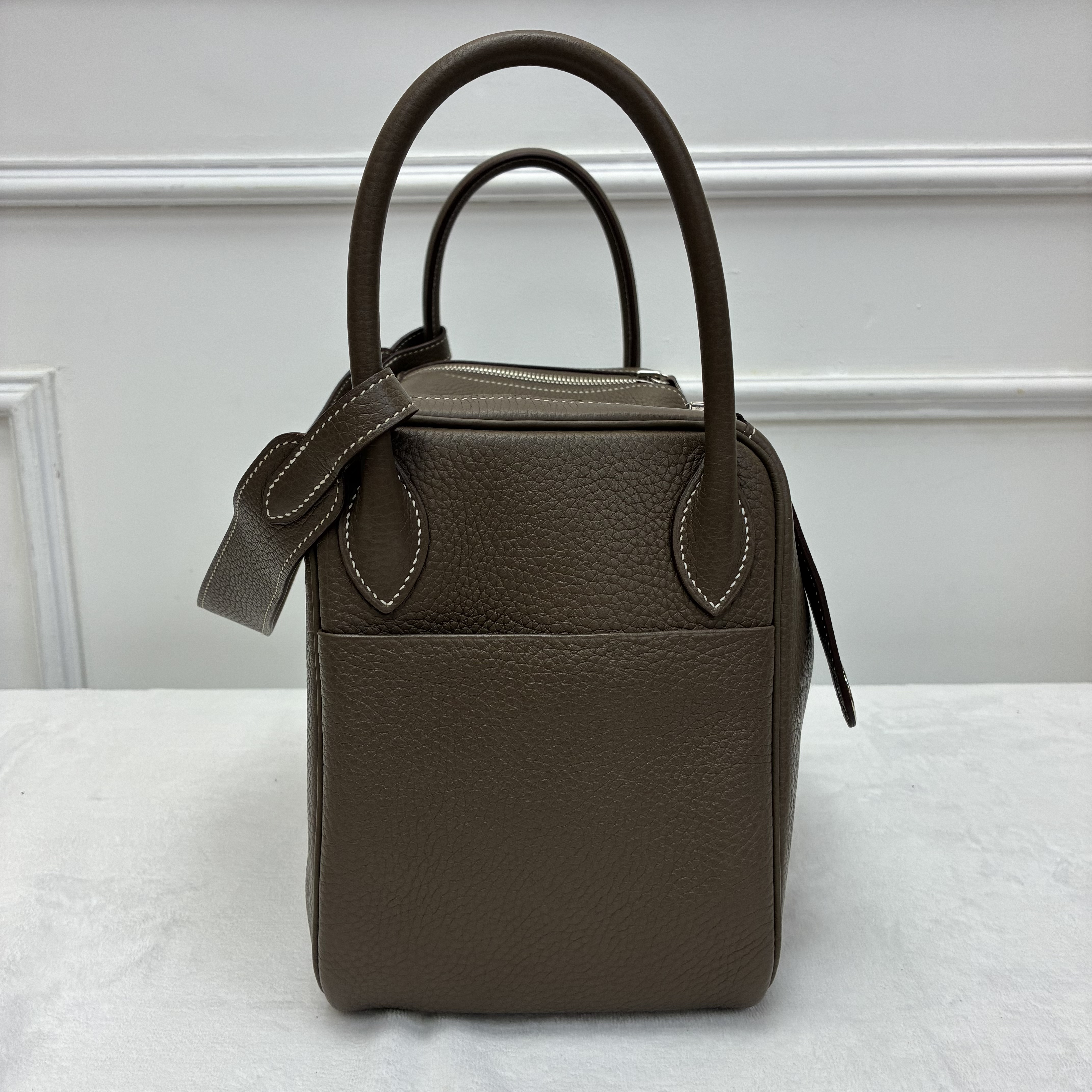 Full set Hermes Lindy 30大象灰 送內格和Hermes雨衣