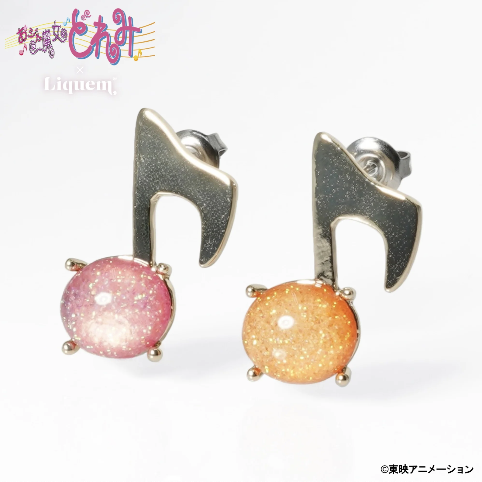 《Pre-Order》音符 Earring｜小魔女DoReMi X Liquem (26D12-P)