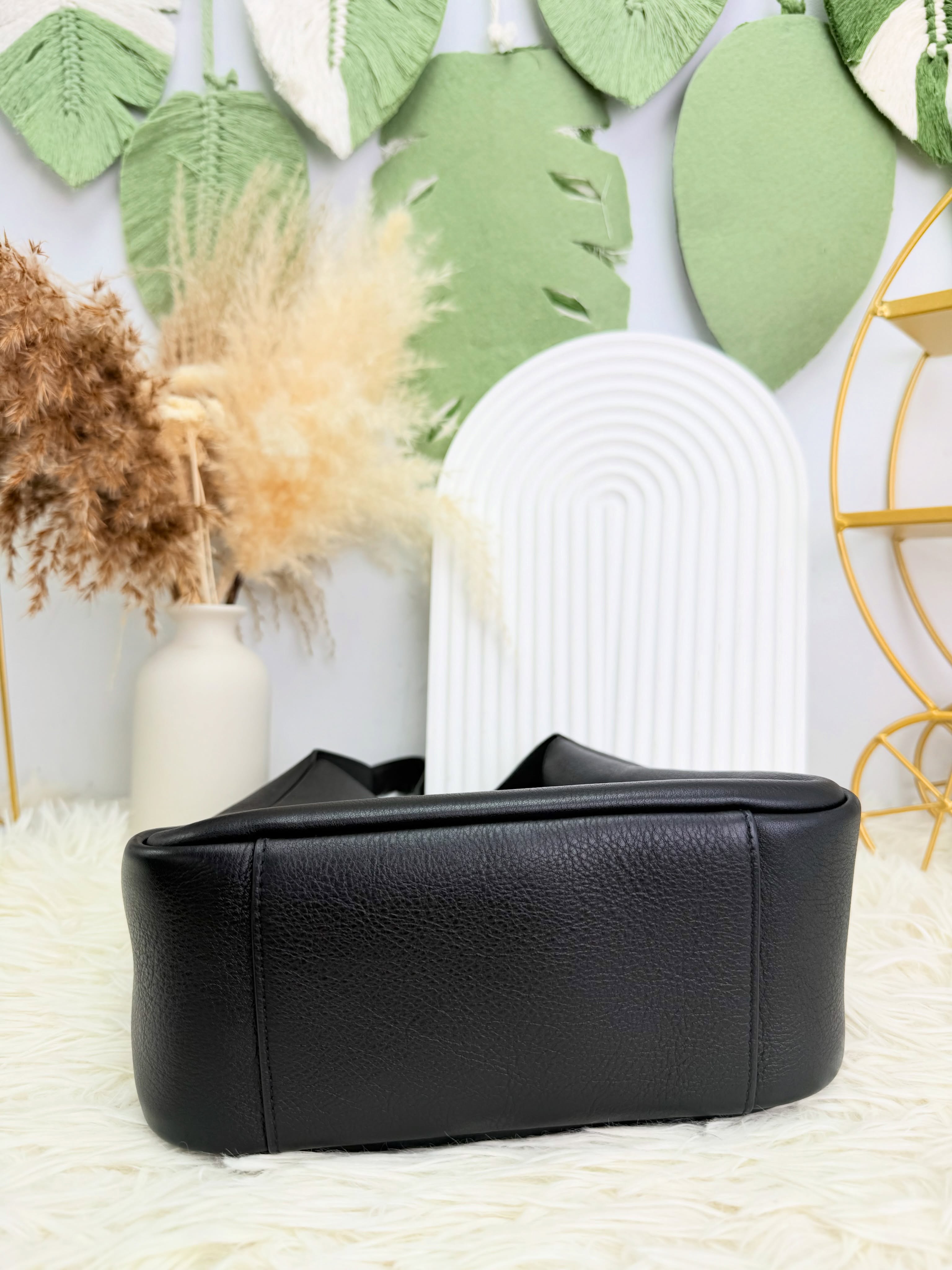 Ysl👜 PRE OWNED 🛍️hobo黑金水桶 🖤