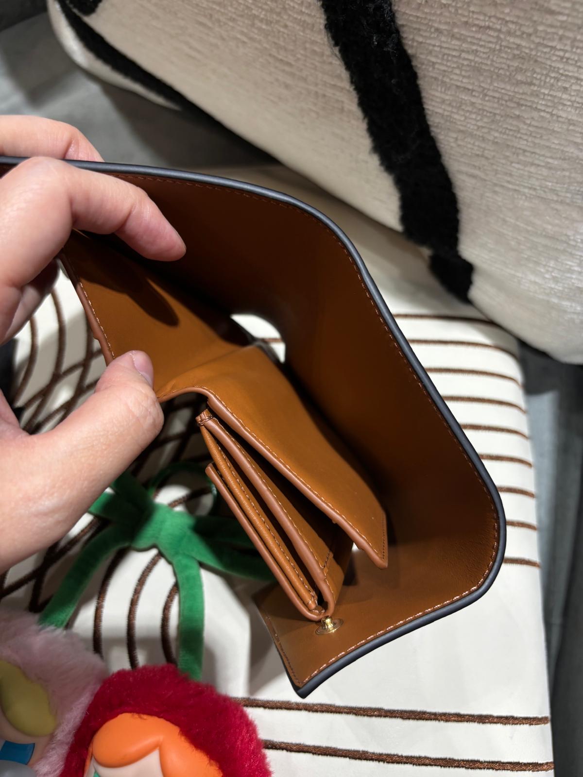 未使用品 Celine small triomphe canvas trifold wallet ,100%Authentic,   unused 未使用品✅dust bag  