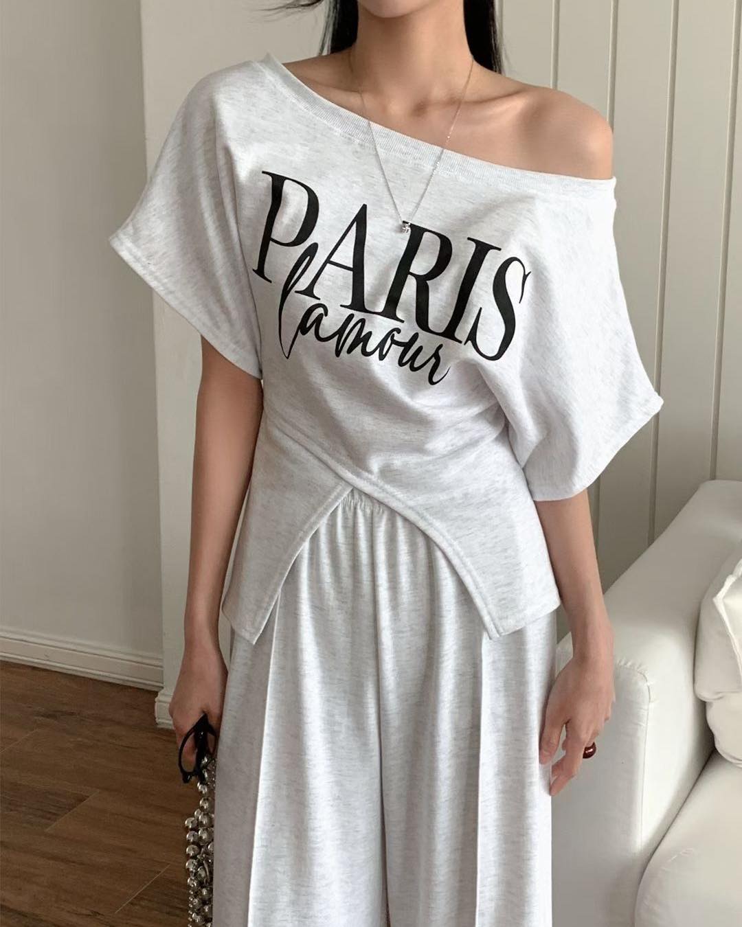 Paris 單肩褲套裝