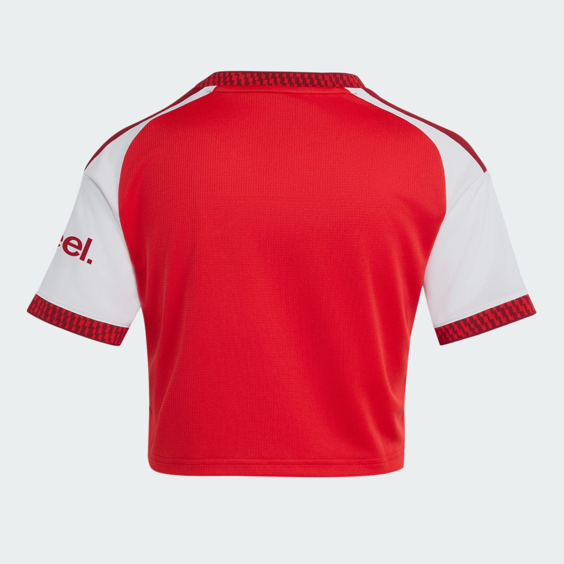 🔴⚪融合酋長球場建築美學 Adidas Arsenal 阿仙奴 2026-27 女裝短版主場球迷版球衣 (可加印字章) KB5586
