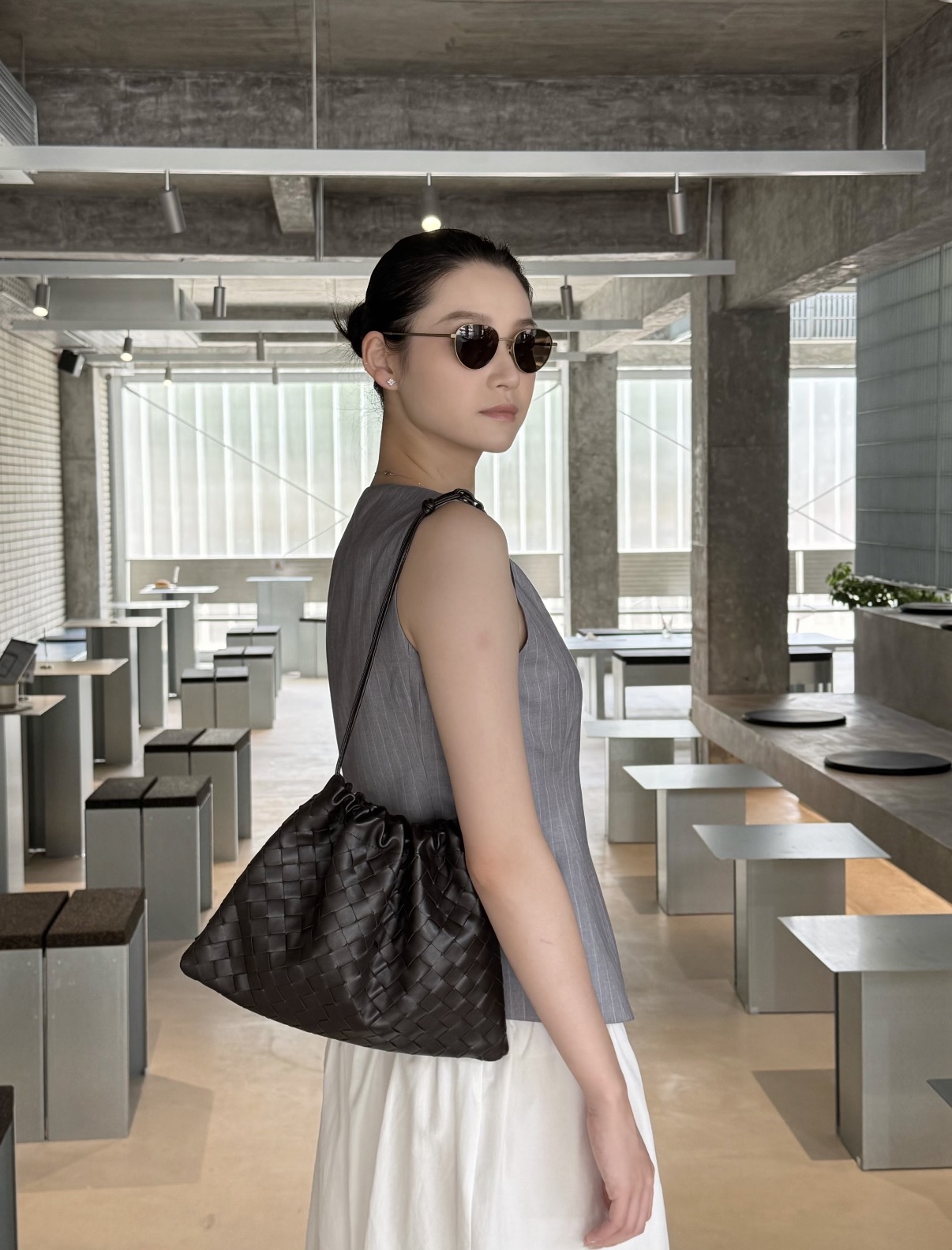 指定款式限時優惠❣️訂貨📮BV Medium Dustbag  Size 32x23cm   Color: Fondant