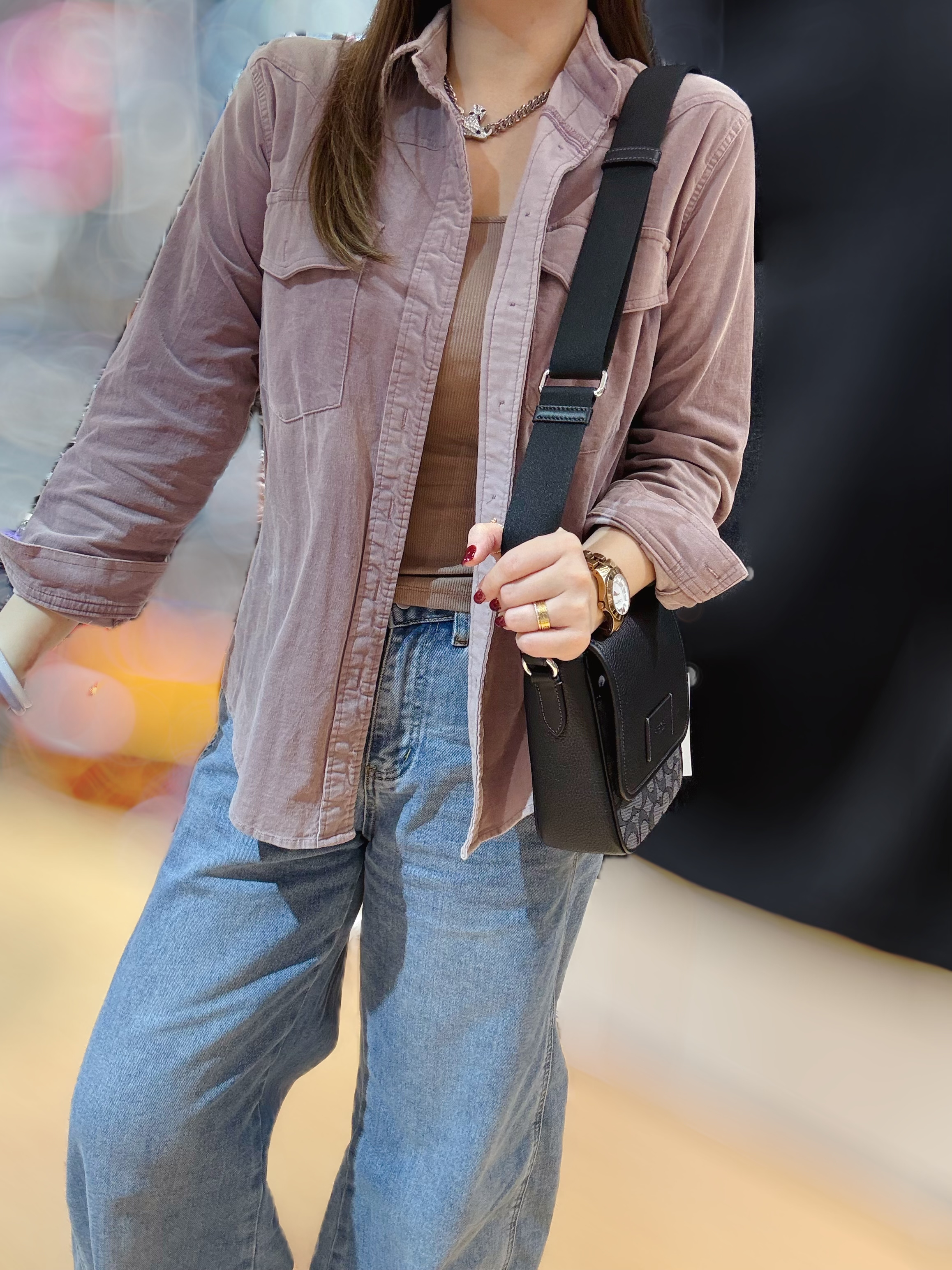 Coach Lucas crossbody blk/m