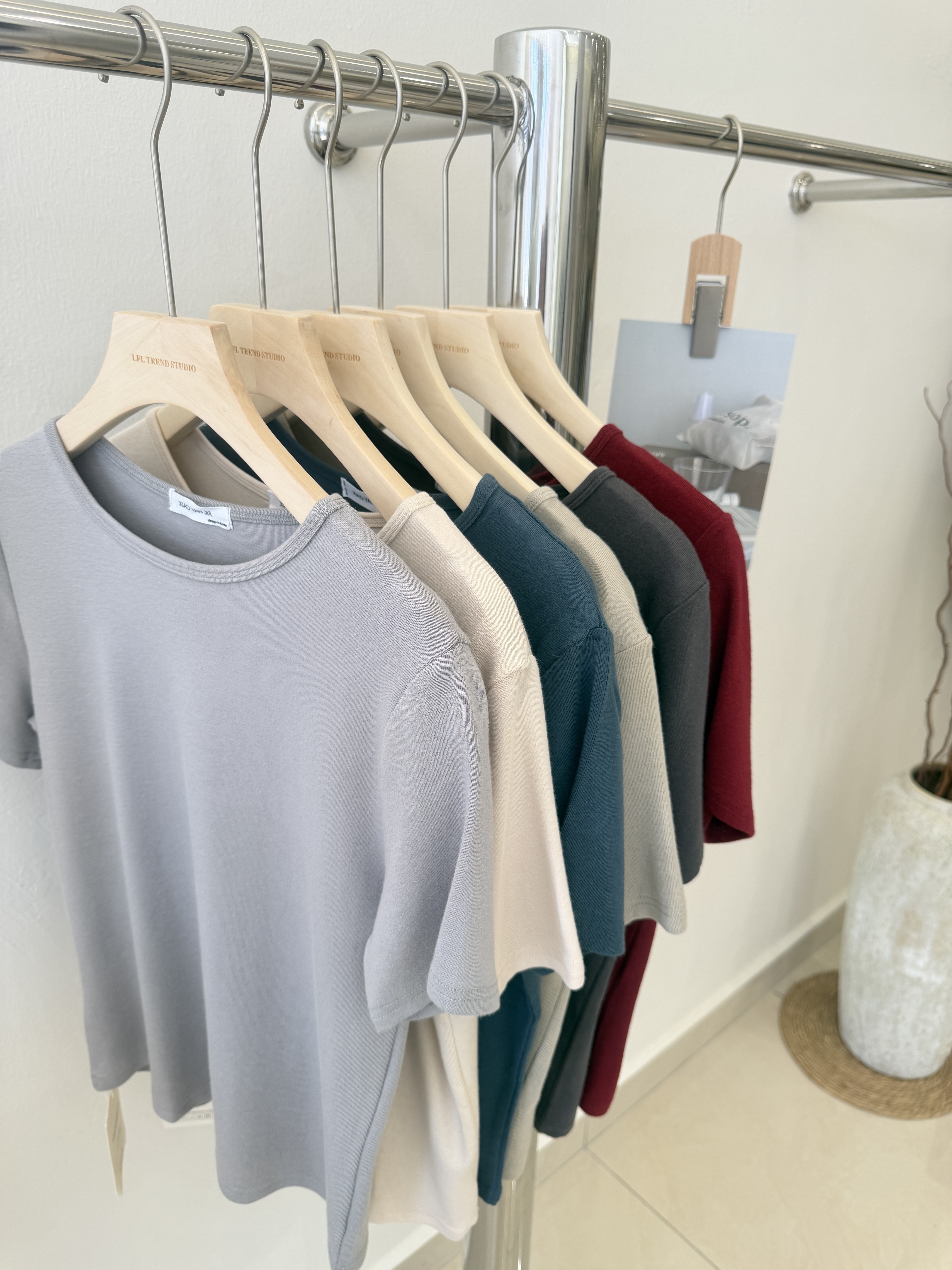 6124 爆款百搭短袖上衣