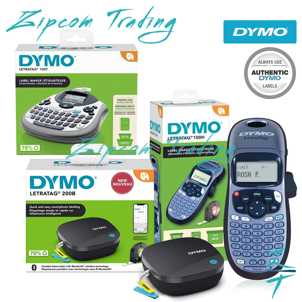 DYMO LetraTag Handheld Label Maker (LT-100H / LT-200B / LM-160)