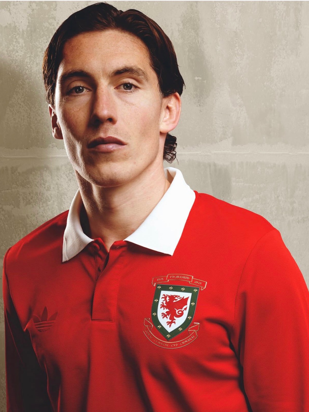 Adidas Wales 威爾斯足總150年紀念主場球衣 KA3796