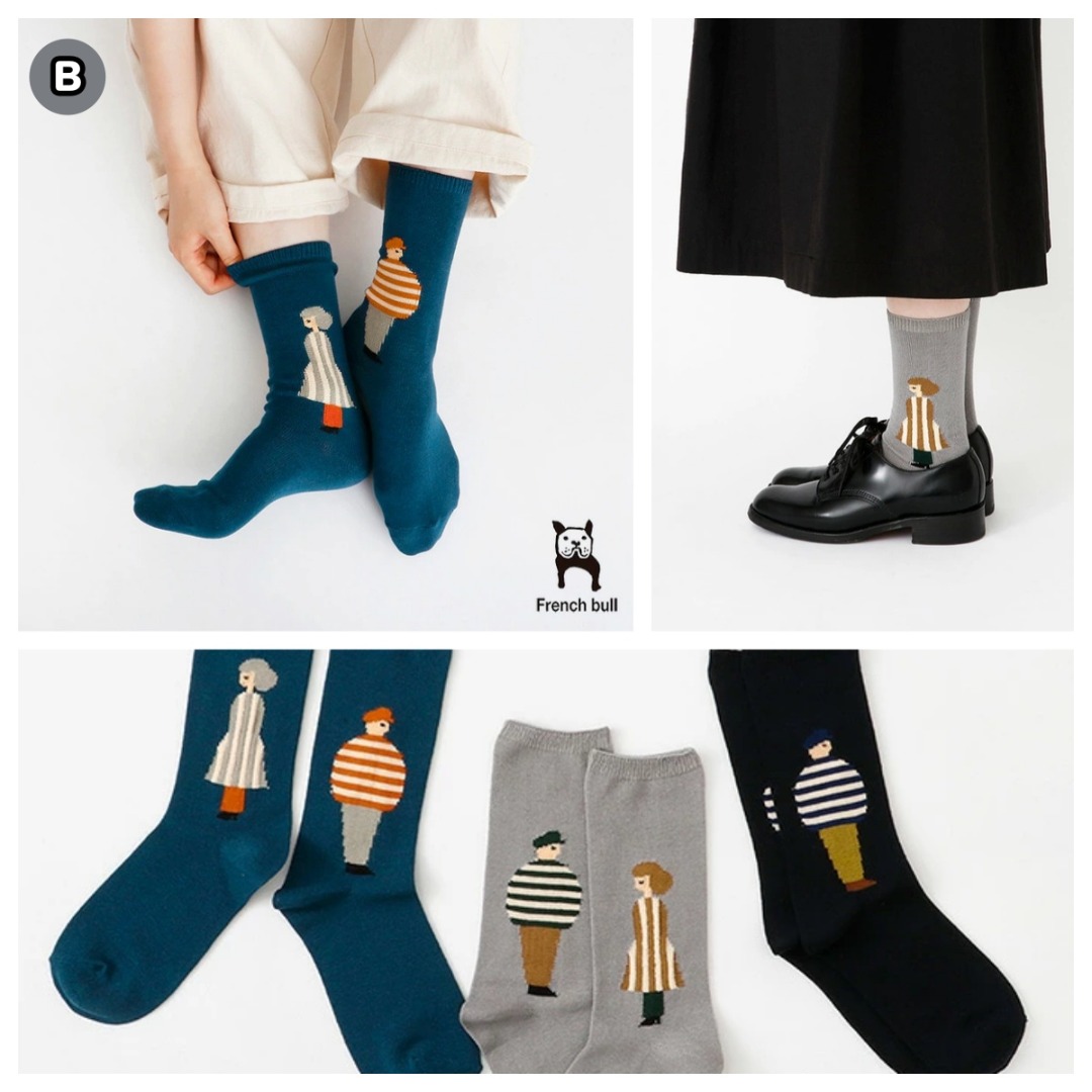 🧦日本🇯🇵 French Bull Socks 棉質襪仔 一套3對✨