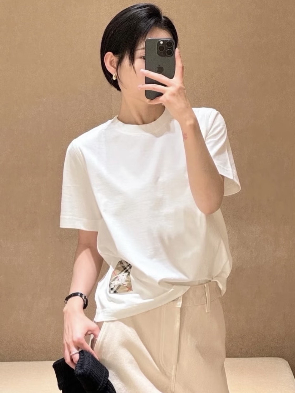 訂貨🍒 Burberry 新款 label logo tee Size XS/S/M/L