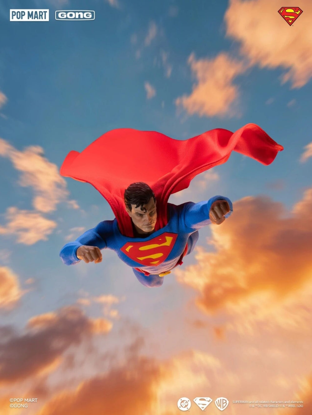 共鳴GONG  1/12 超人 Superman 布衣 《蝙蝠俠·緘默》 可動figure