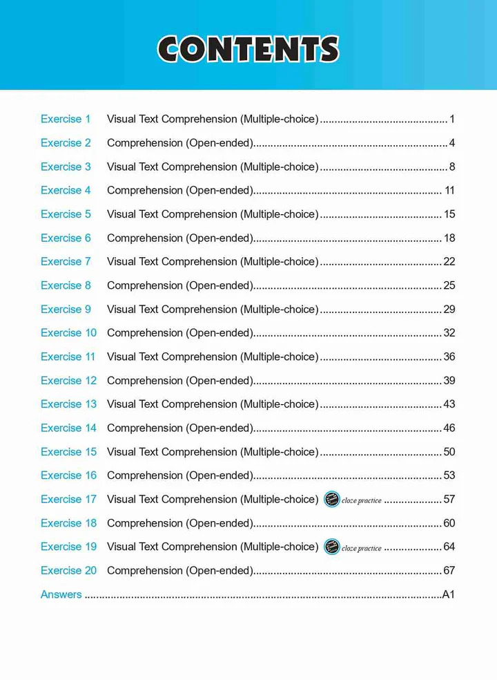 Conquer English Visual Text Comprehension & Comprehension Workbook 6