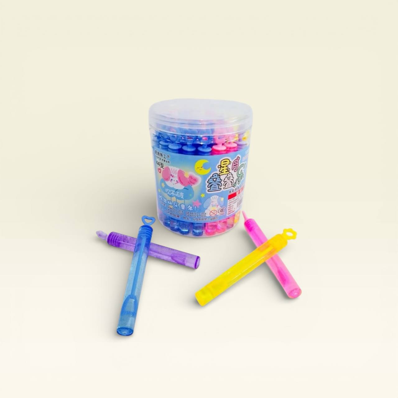 Kaw Kaw Tube Bubble Thick Bubble Mainan 44pcs