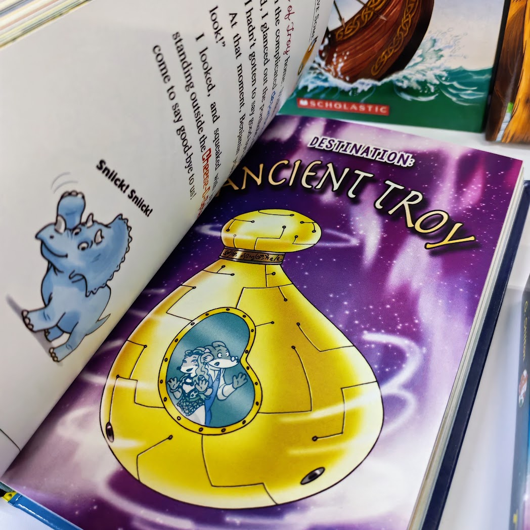 Geronimo Stilton Journey Through Time 8 books 老鼠記者時空穿梭世界8冊    S66