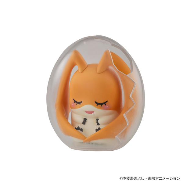 (預訂訂金 $200) (總價 $672) MegaHouse MEGA EGG FIGURE Digimon Adventure Oyasumi Digicolle! 晚安! 數碼暴龍 套裝 (原盒8個) (1套8款) (行版)