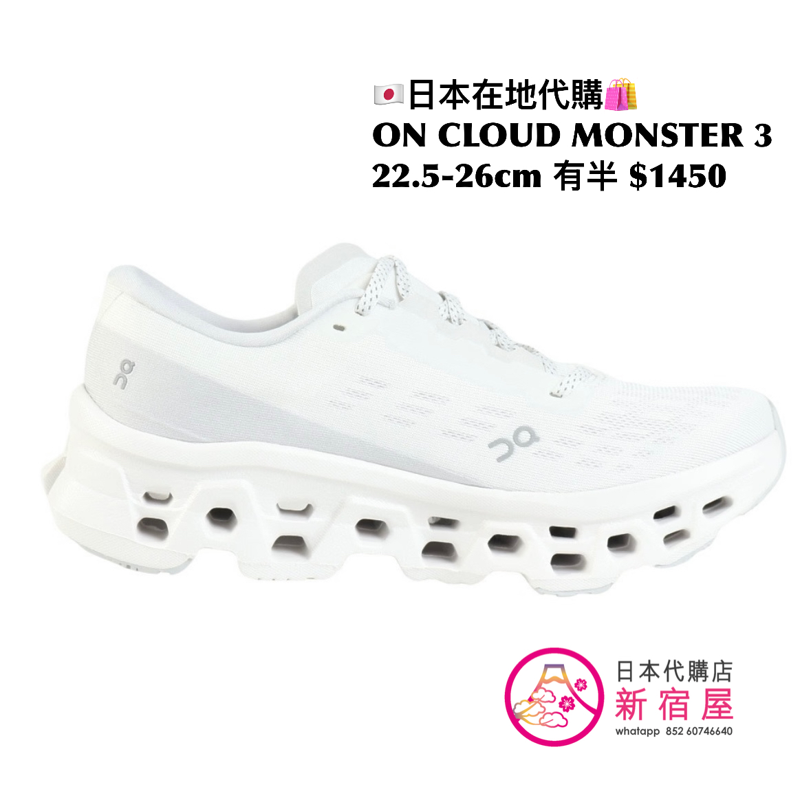 ON CLOUD MONSTER 3