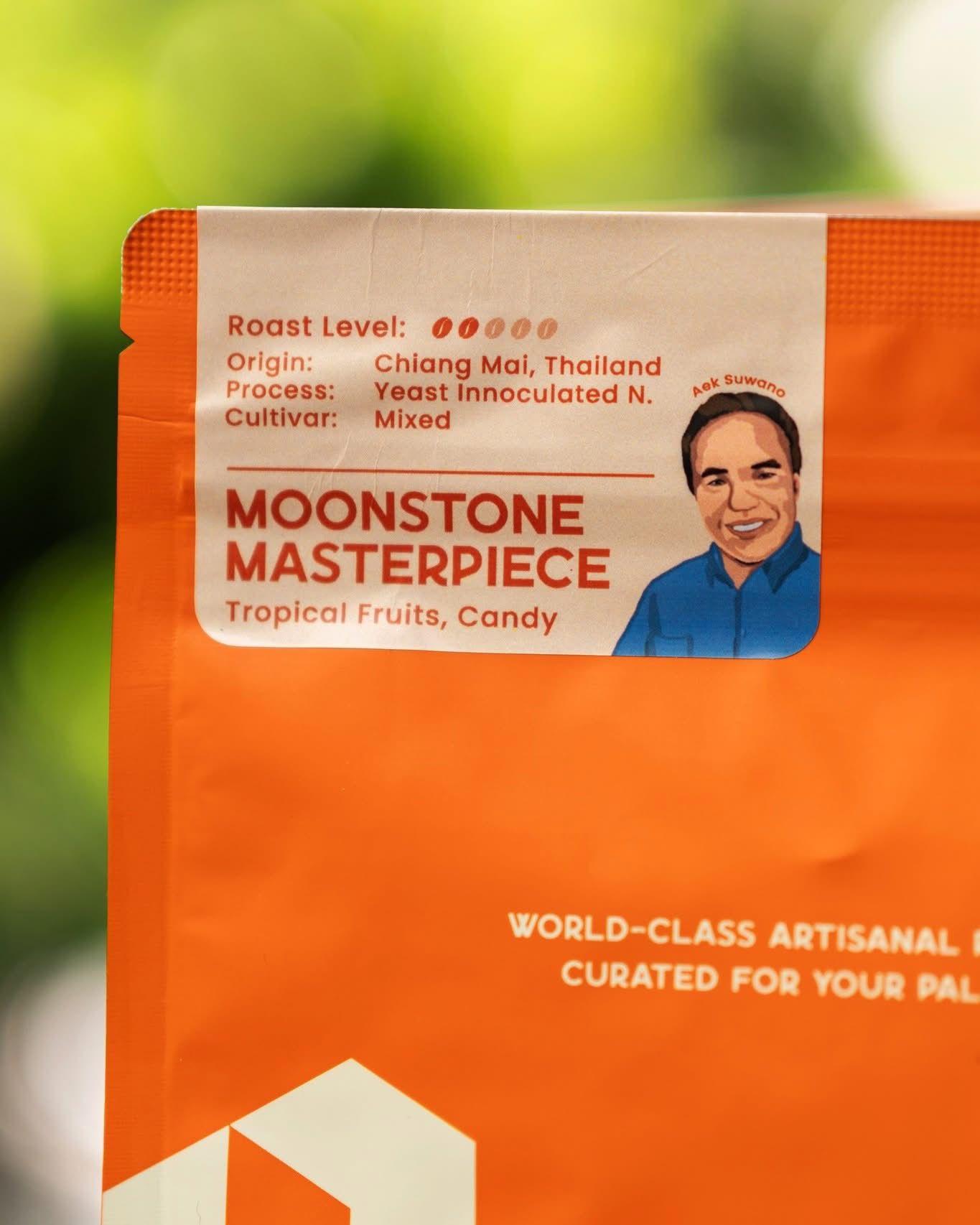 咖啡豆- Nana Coffee Roasters moonstone masterpiece 2025 lots Chiang Mai 100g包裝