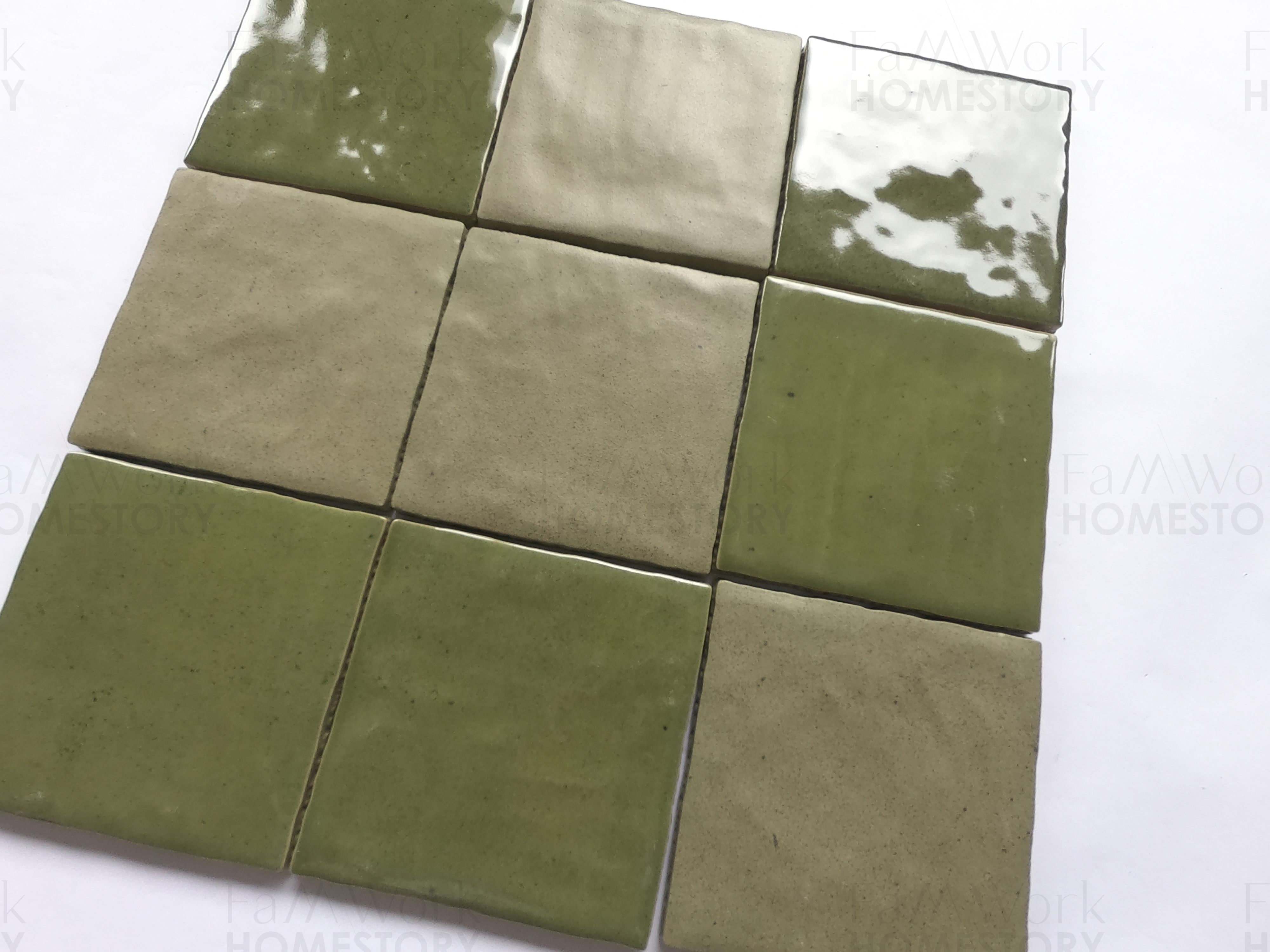 Morning Ripple 100 Square Tile