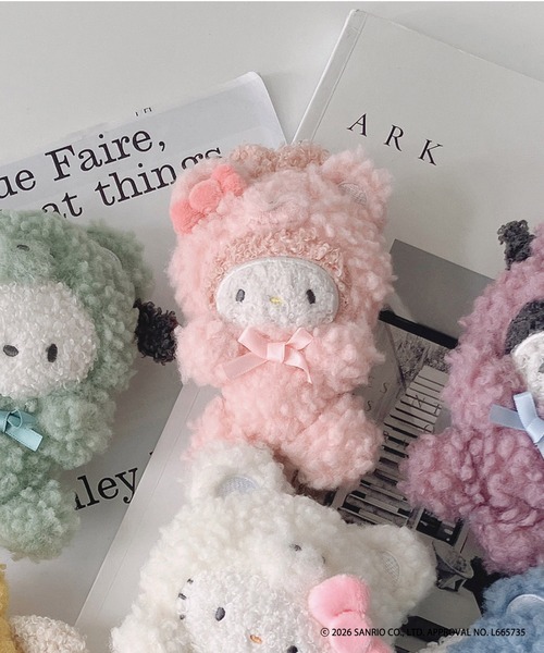 預訂 | 日本Sanrio x As Know As 毛絨絨掛件公仔