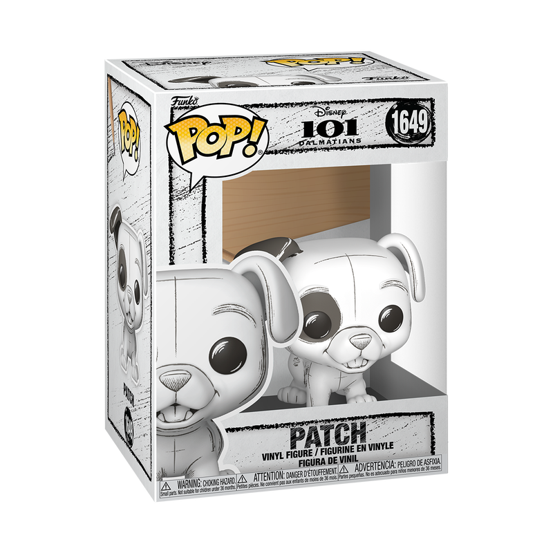 📦訂購 美國代購 Funko POP! Disney 101 Dalmatians Patch (Sketched Deco) Figure 101班點狗 素描版 模型