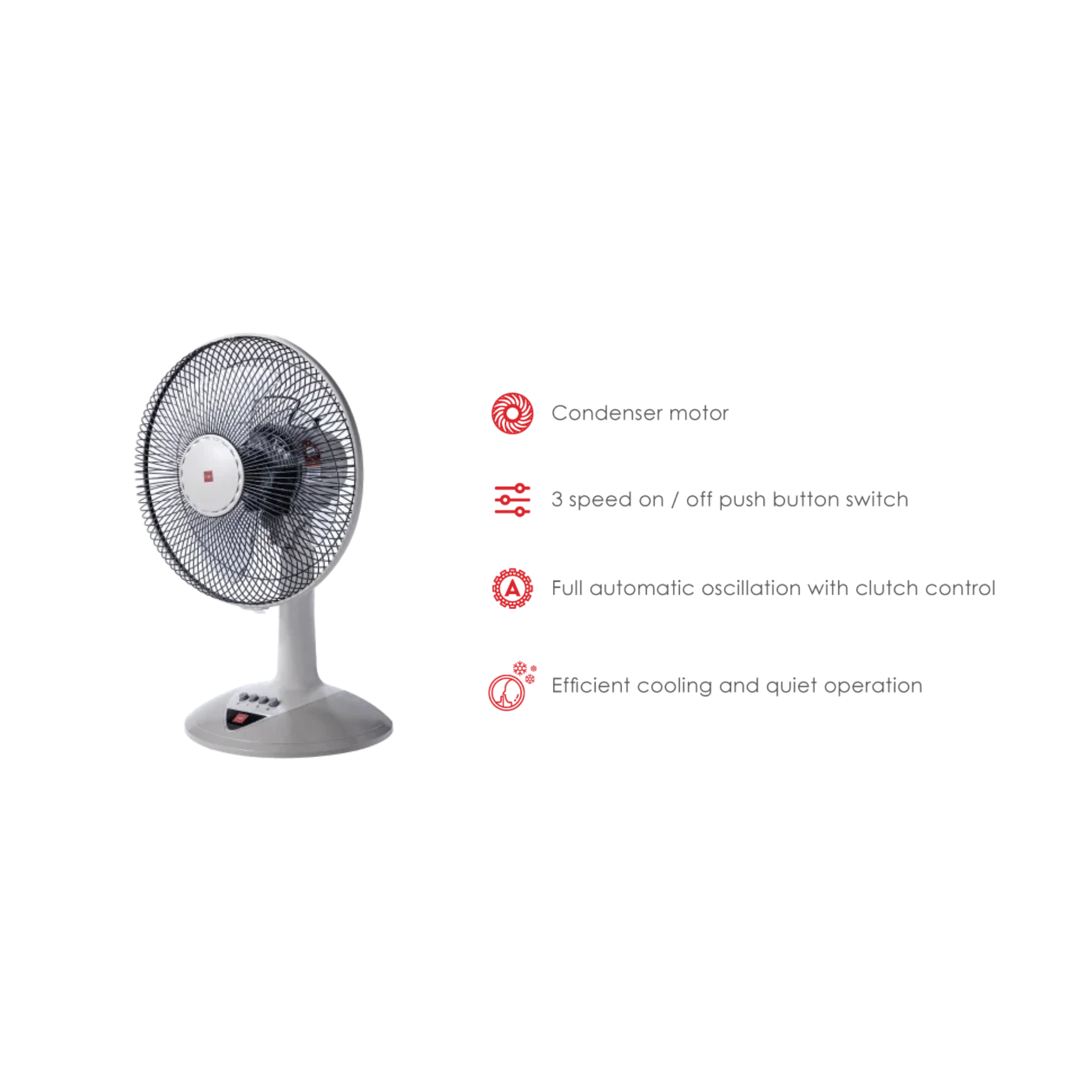KDK 12" Table Fan (KB-304)