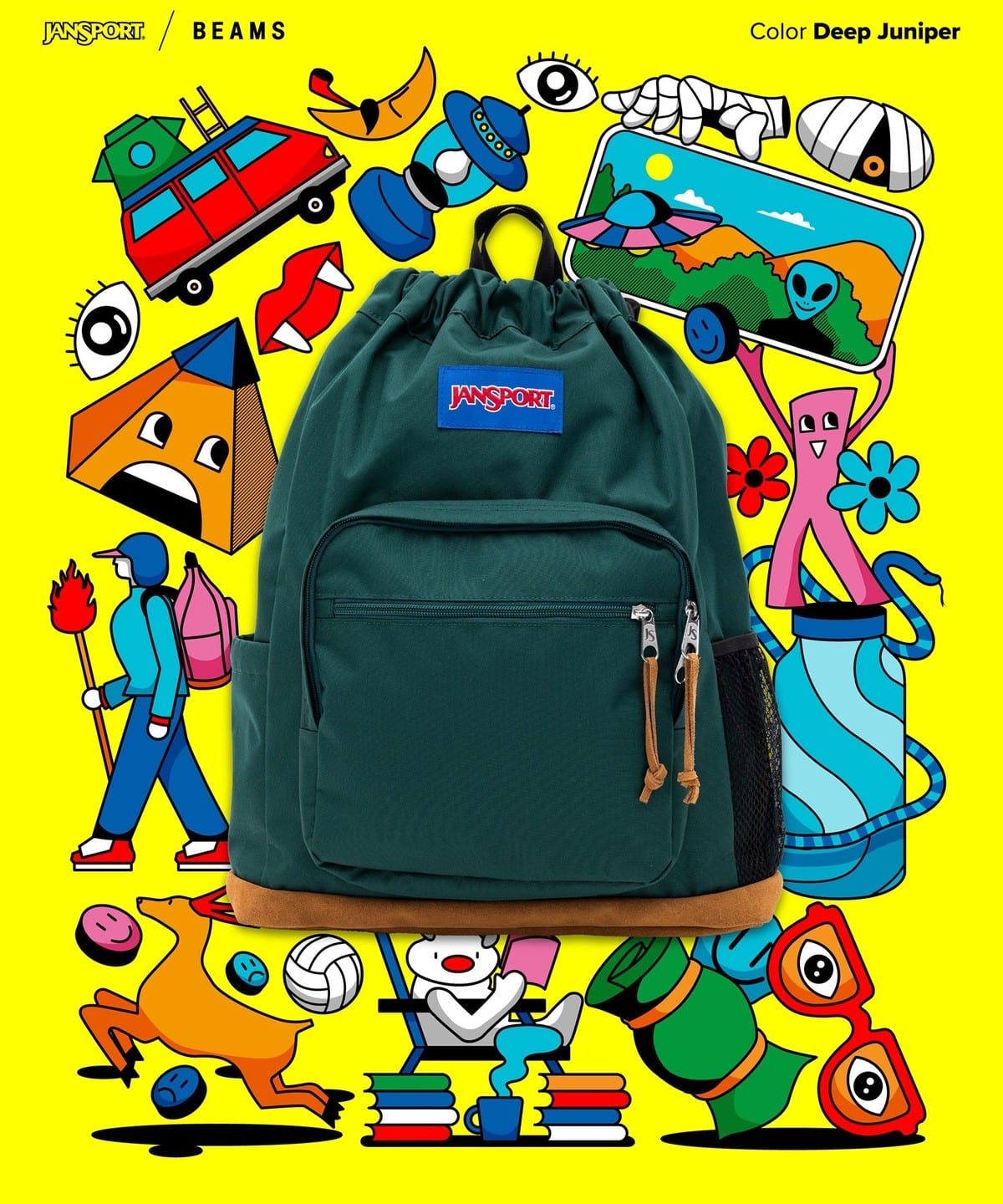 JANSPORT X BEAMS  別注背囊