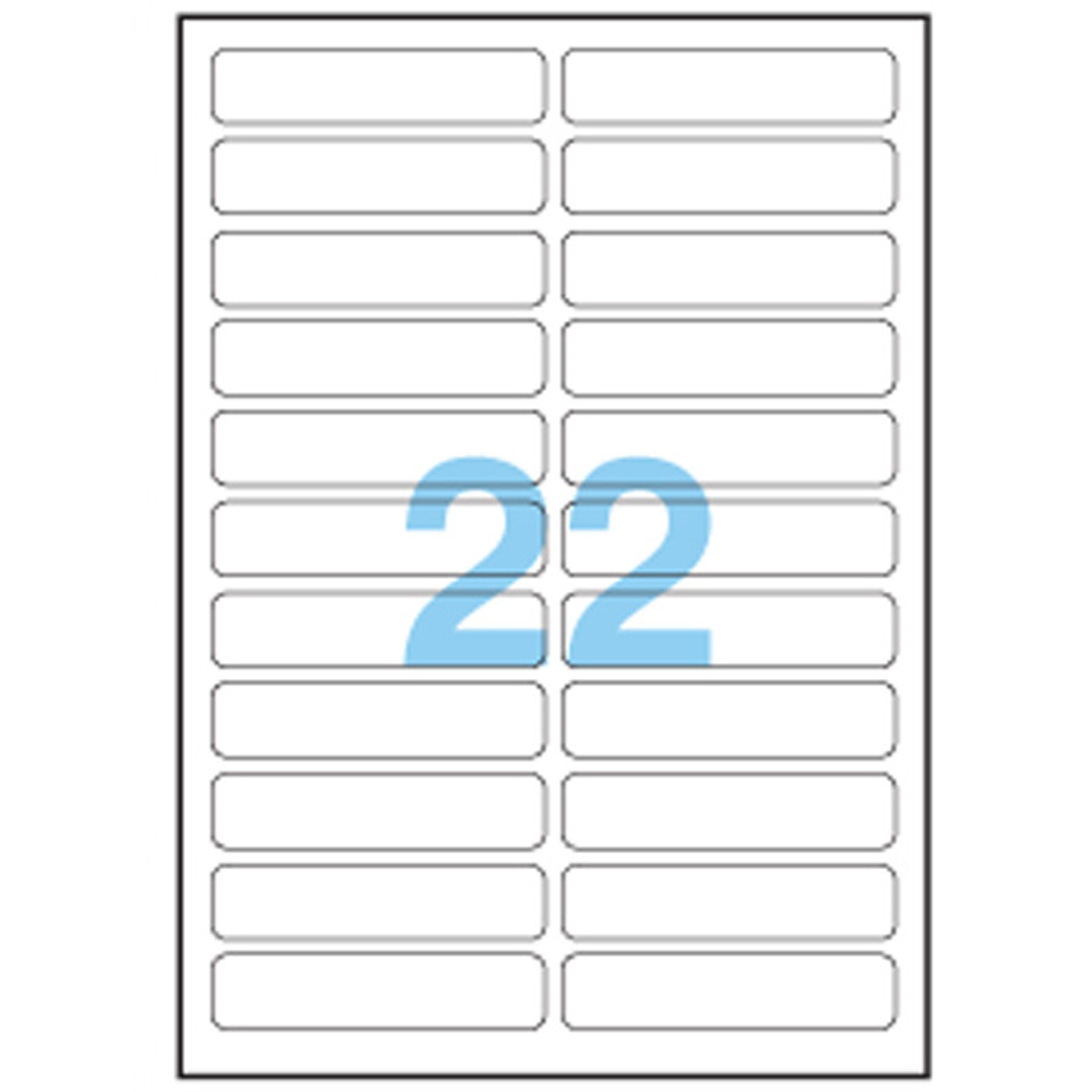 A3002 : ANEOS A4 FSC Multipurpose Label 90.0 x 22.0 mm