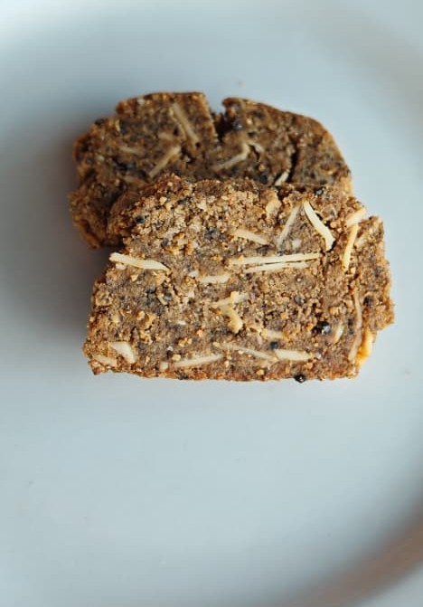 Keto Black Ssesame Almond Biscotti