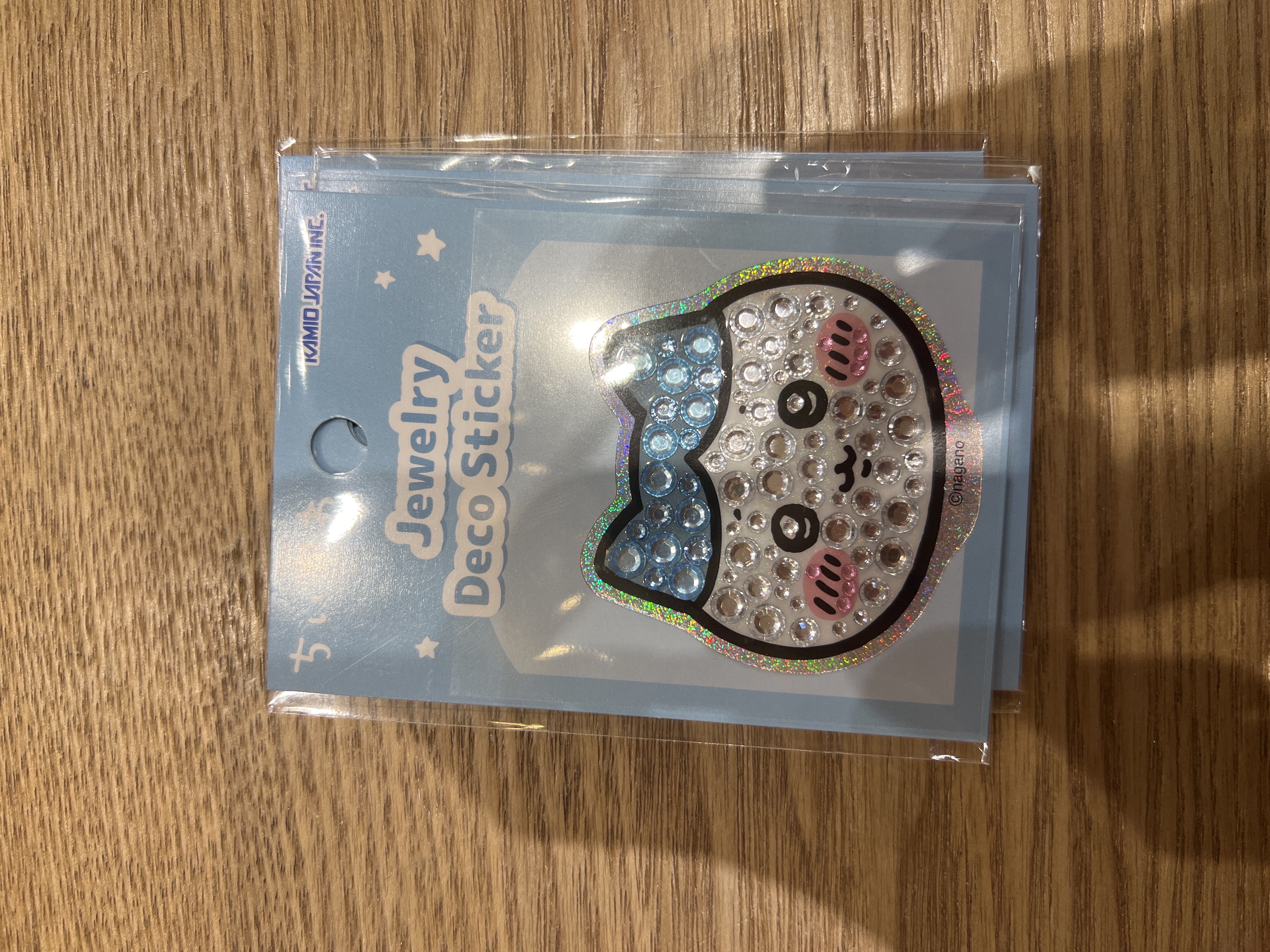 Chiikawa-珠寶風立體裝飾貼紙(小八貓)