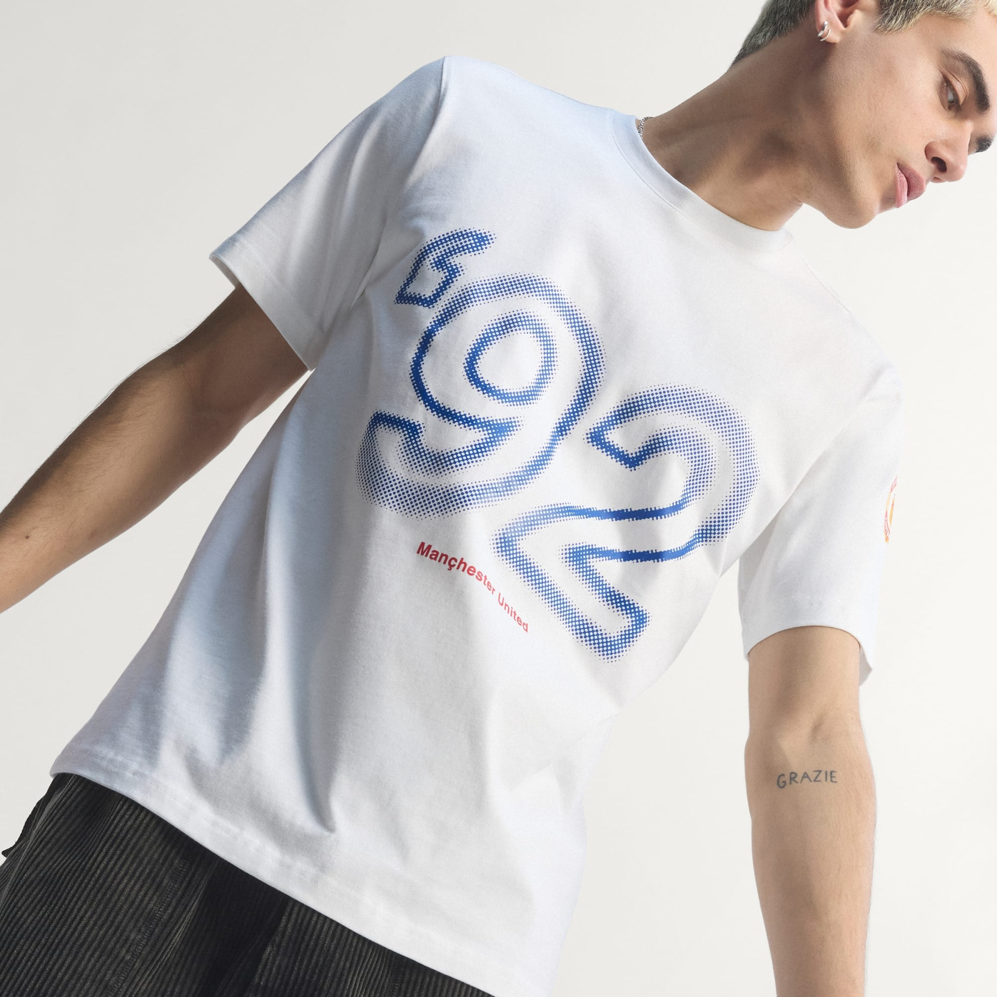 經典休閒美學  ⚽ Adidas Originals Manchester United 曼聯 1991/92 短袖T-Shirt JM5499