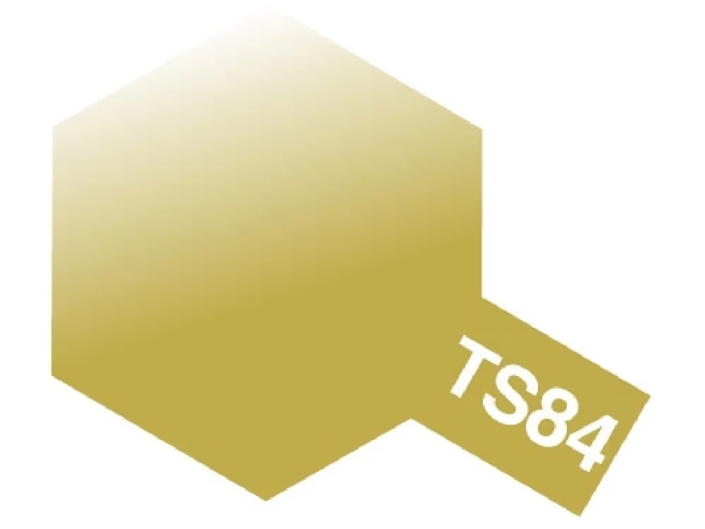 TA 85084 Tamiya Color Spray TS-84 Metal Gold