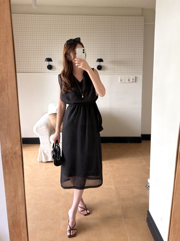 The Romance Two-Way Dress (Black)