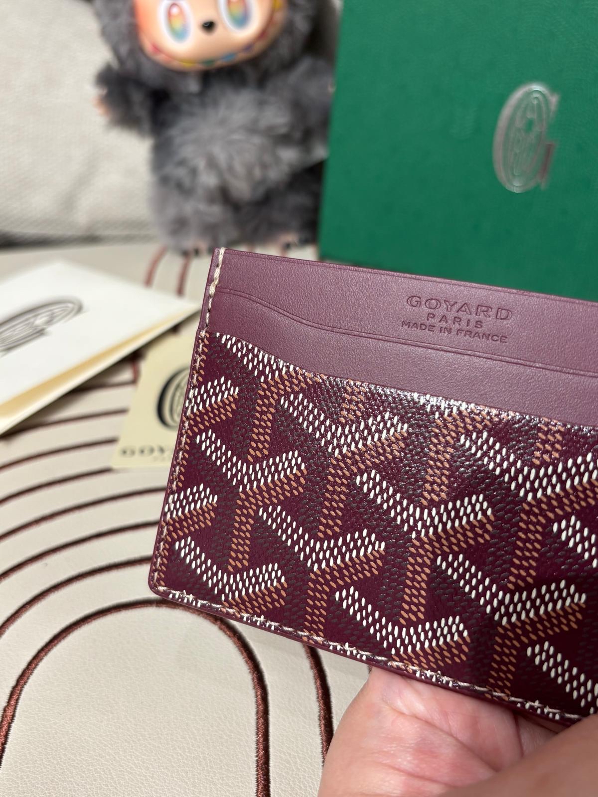 Goyard Card Holder 100%Authentic, unused✅tap booklet✅Box