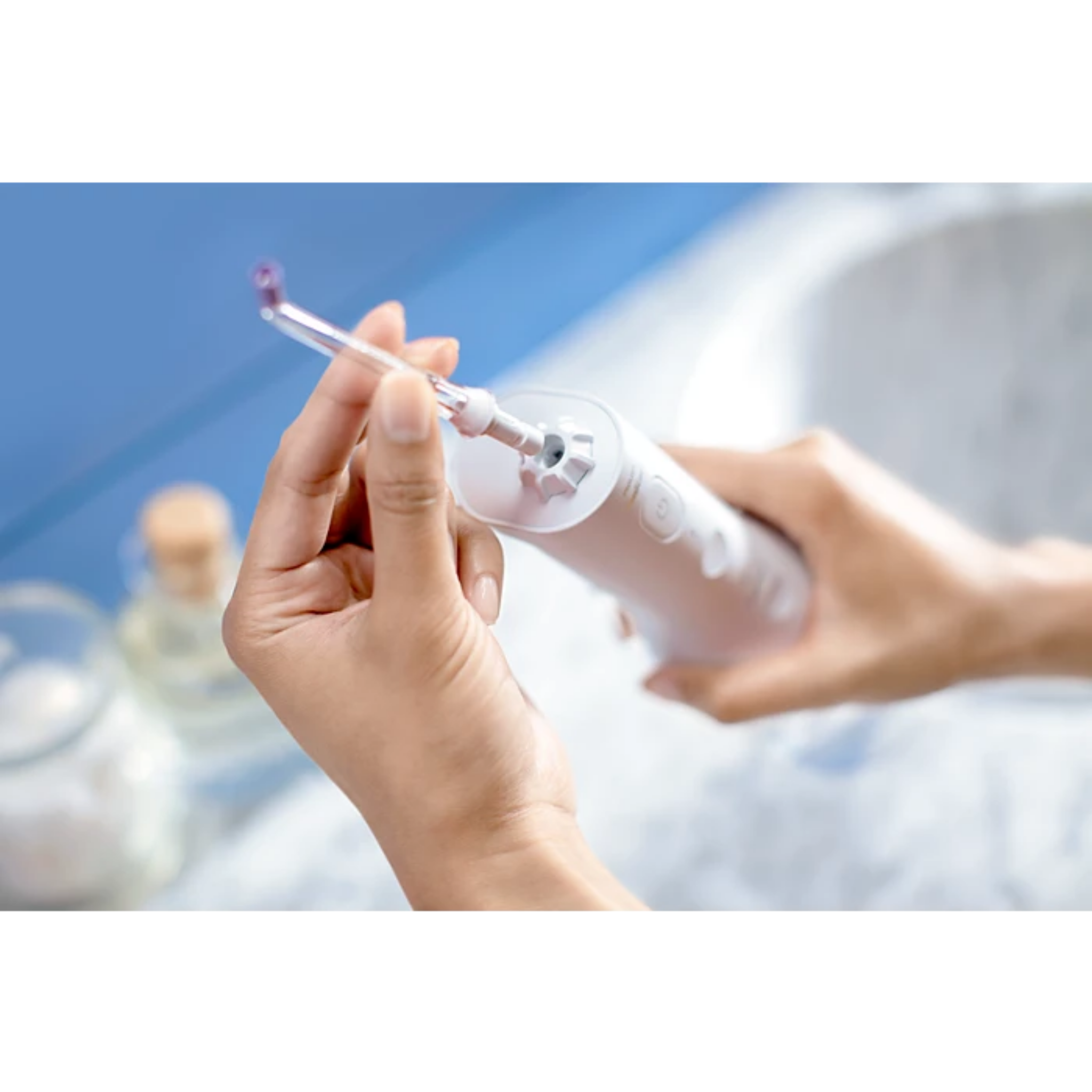 Philips Sonicare 3000 Series Cordless Power Flosser Oral Irrigator (HX3826/31)