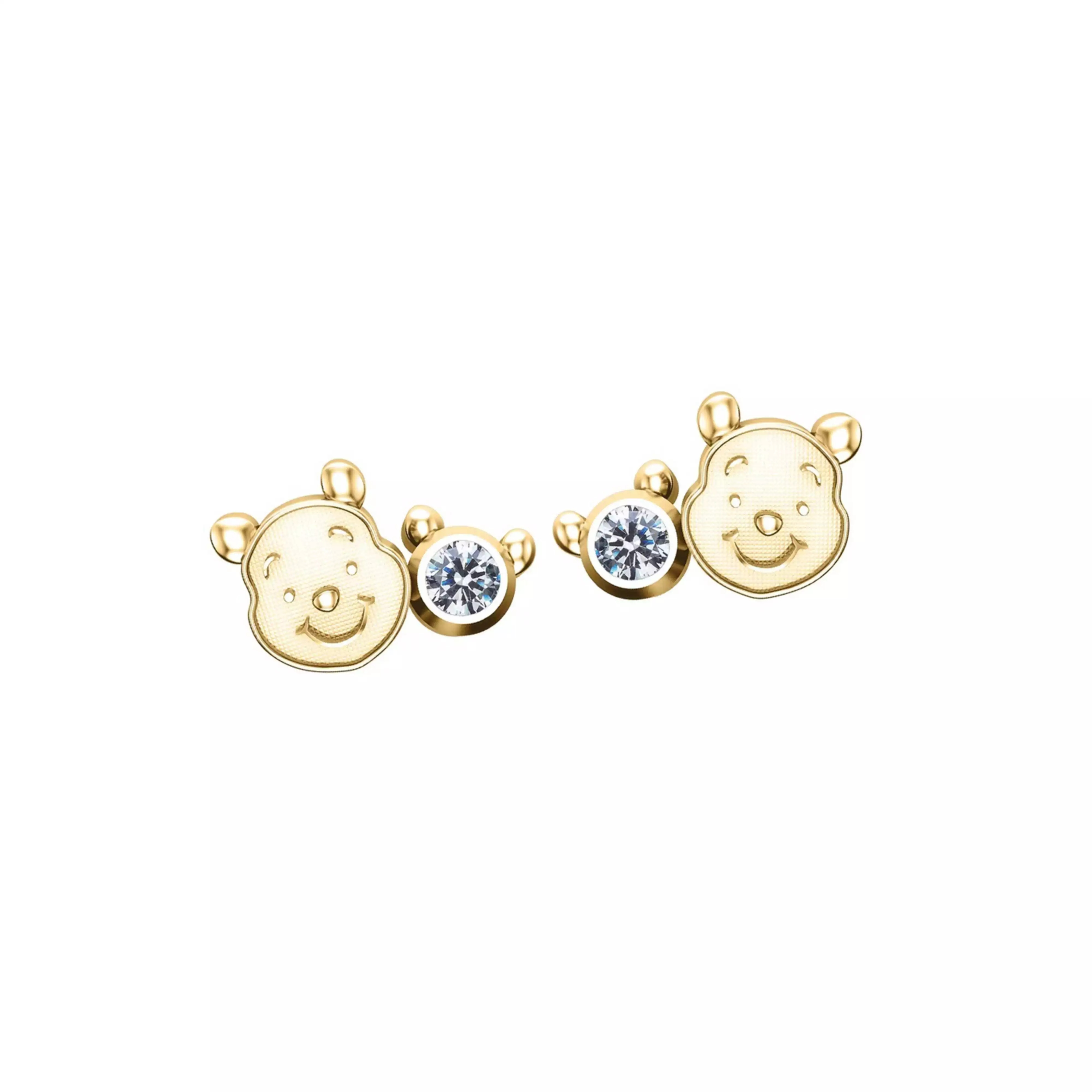 🌸 【預訂】RAVIPA x Pooh 耳環<GD>- POOH HUNNY DAY 2026