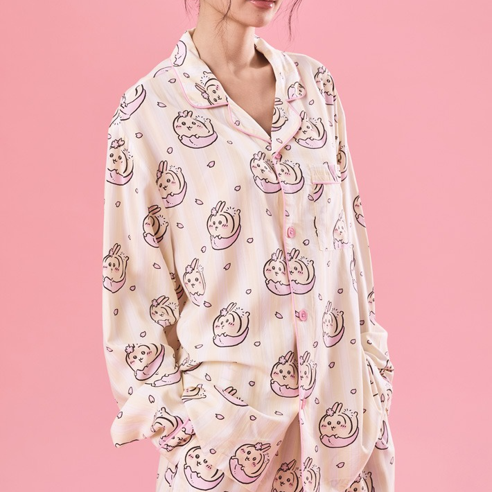 [Chiikawa x SPAO] 2026 長袖睡衣 (3款)