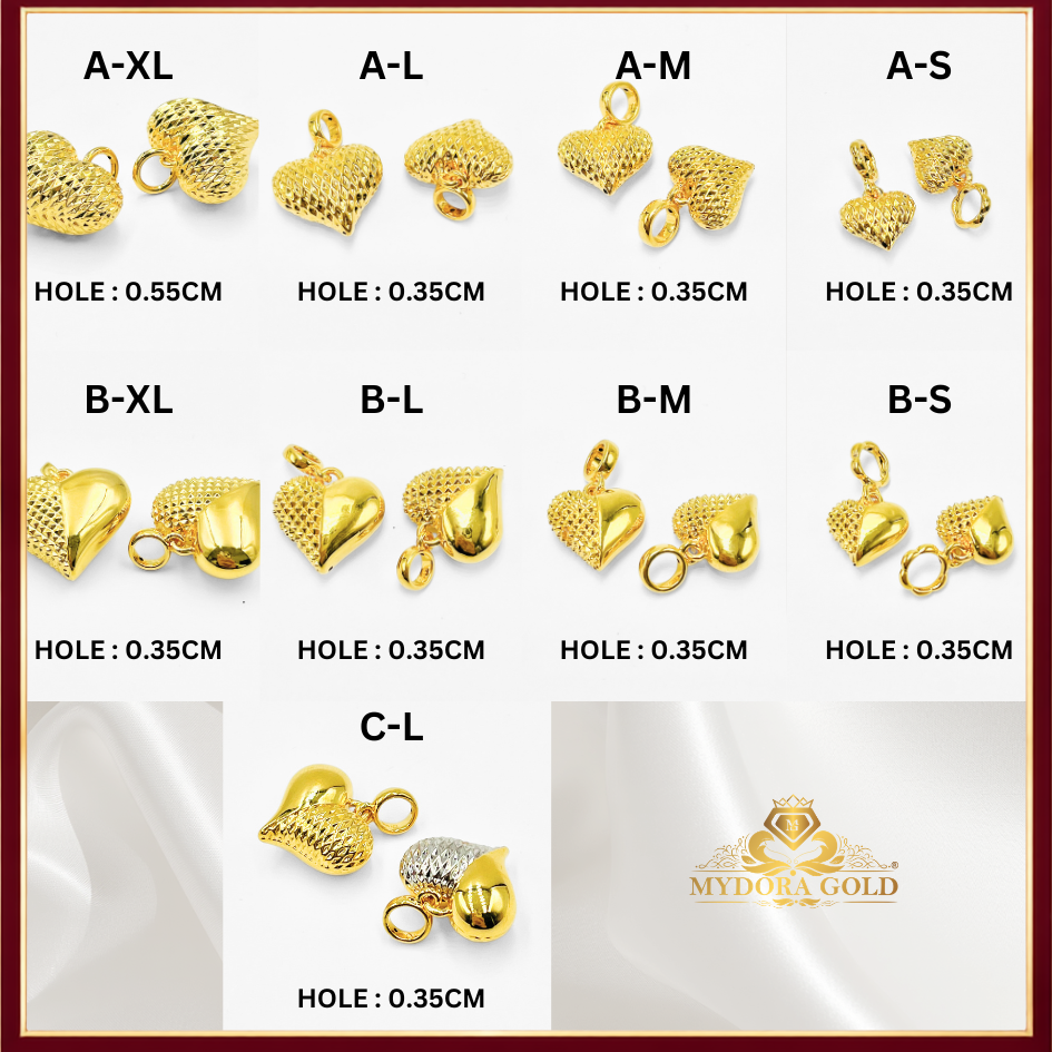 MYDORA Charm Radiant Love Gemuk (5G) l EMAS 916/22K