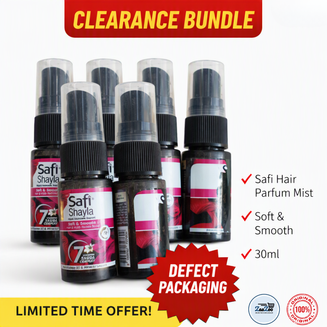 Safi Shayla Hair Parfum Mist (Soft & smooth) Clearance Defect Packaging - 30ml