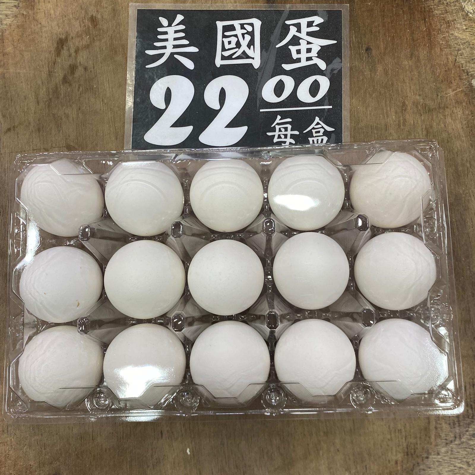 美國雞蛋 15入裝