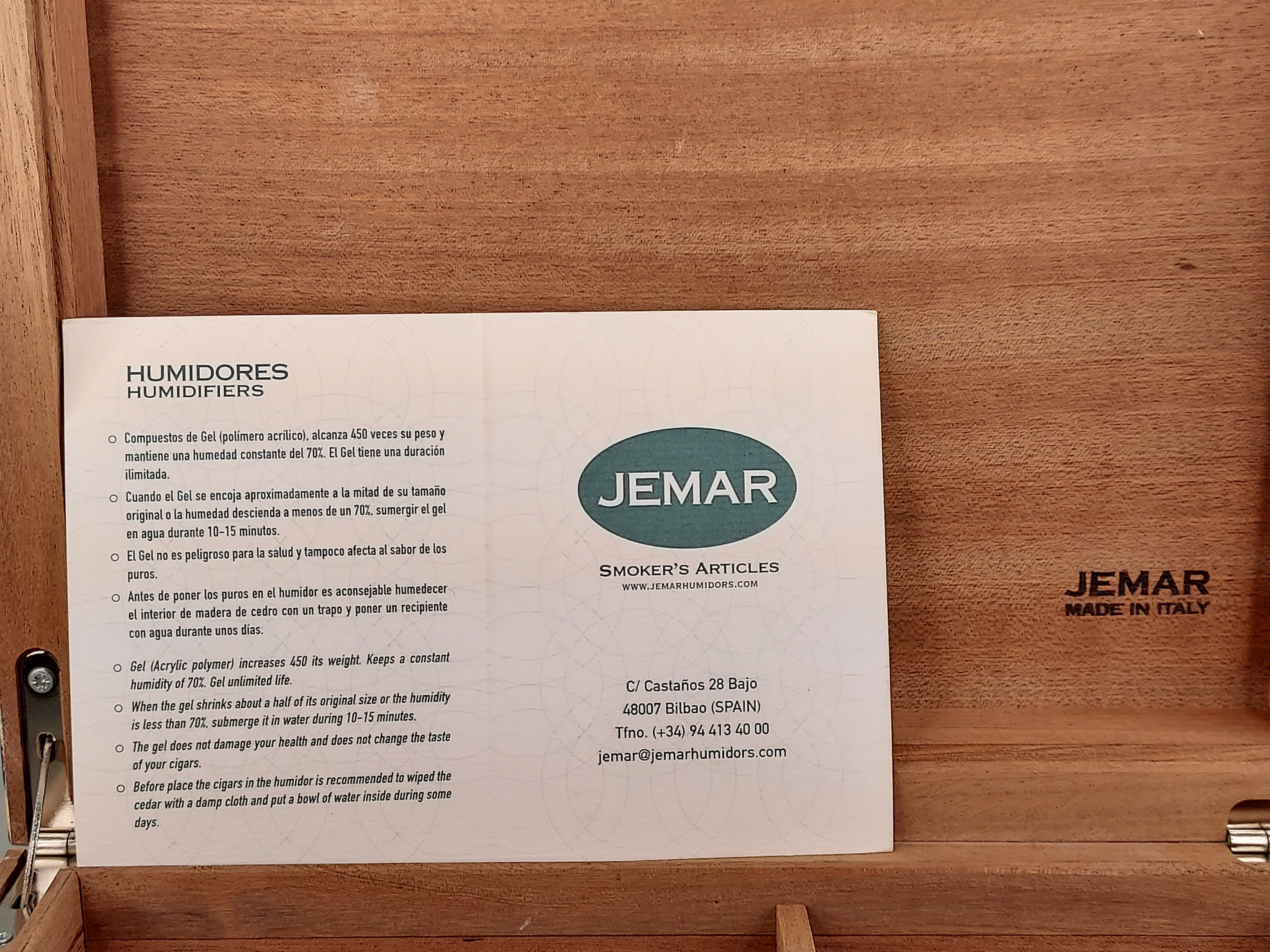 Jemar Humidor