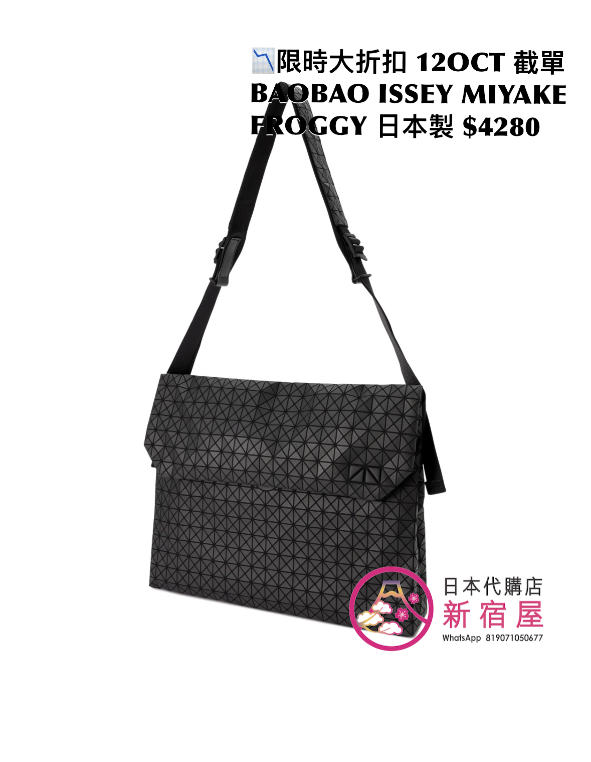 BAOBAO ISSEY MIYAKE FROGGY