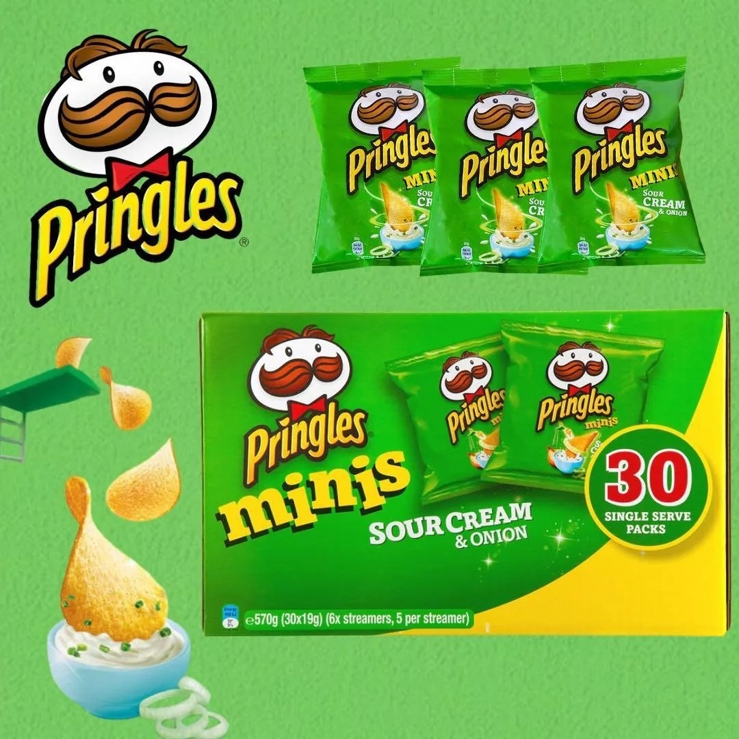 *Pringles 便攜裝雜錦薯片(1箱30包)*