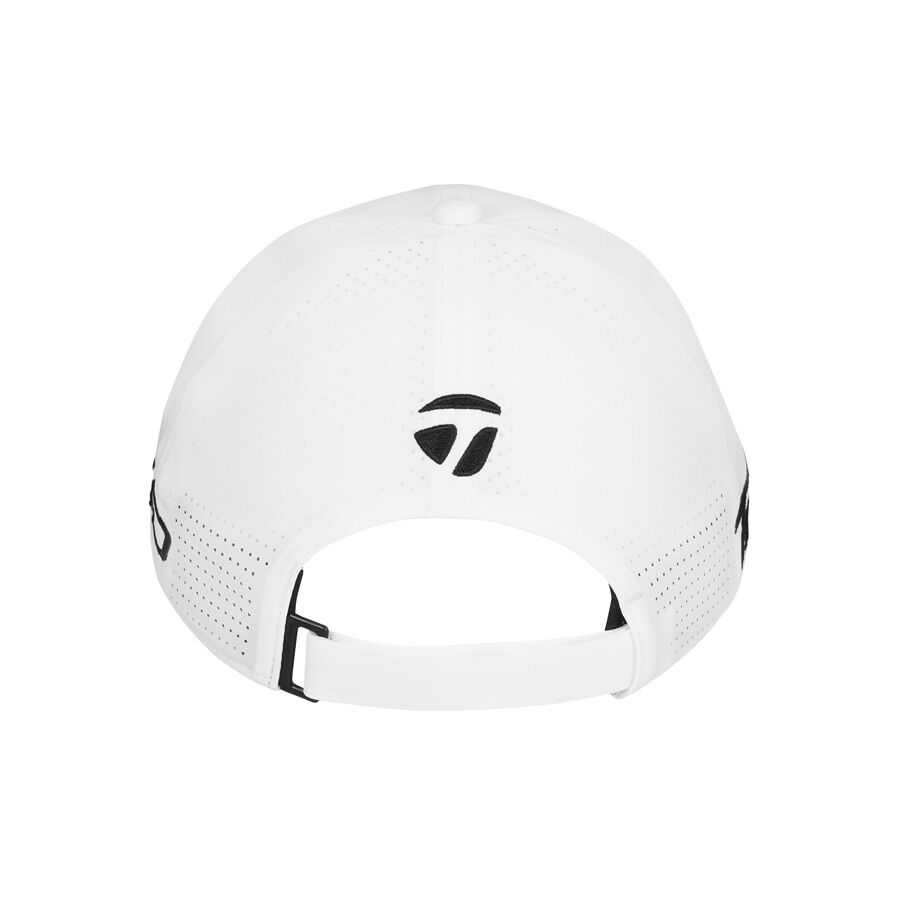 TAYLORMADE Qi4D TOUR LITETECH CAP 男士高爾夫球帽 - 白色