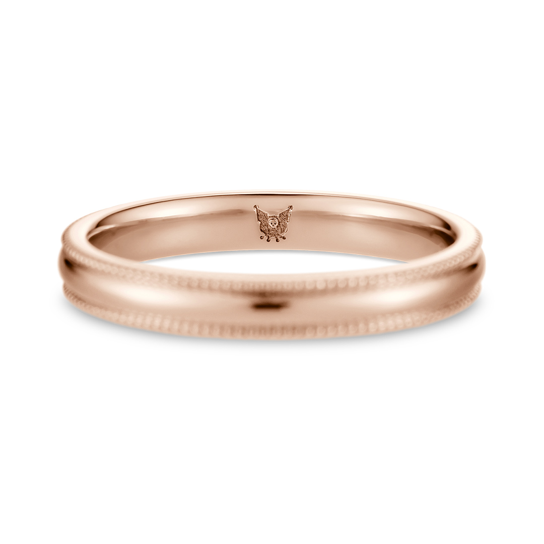 📦訂購 日本限定 u-treasure Sanrio Kuromi 可羅米 18K玫瑰金戒指